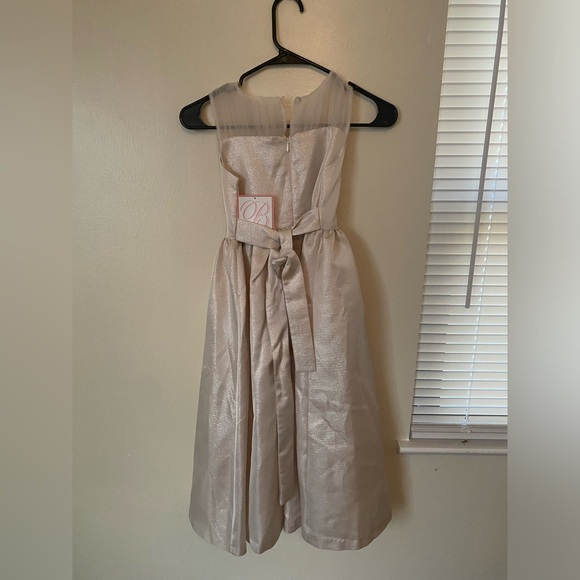 BONNIE JEAN - CHAMPAGNE DRESS - Picture 5 of 7